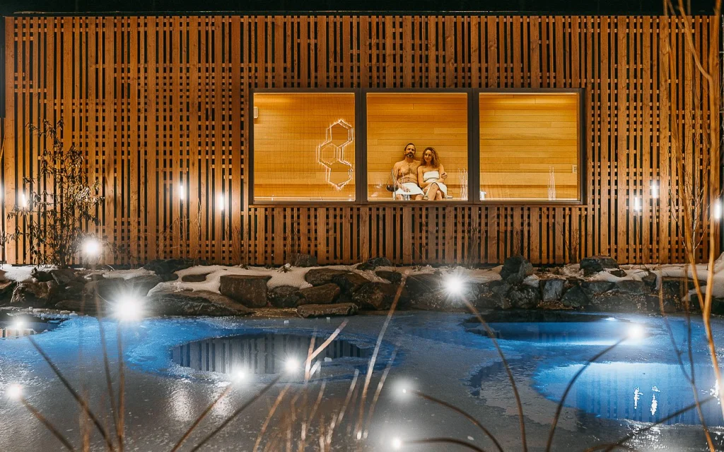Panoramatická finská sauna Hotel Sen Senohraby